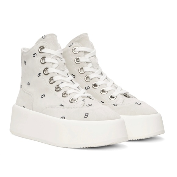 MM6 Maison Margiela platform lace-up sneakers - Picture 3 of 11
